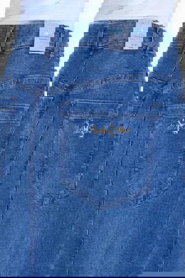 Paulo Due Women's Denim Maxi Skirt