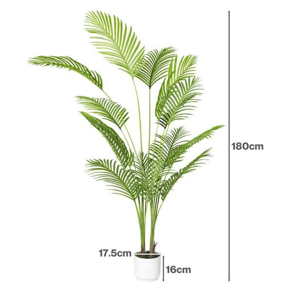 Levede Artificial Palm Tree Fake Plant Home Office Decor Realistic Faux Tree