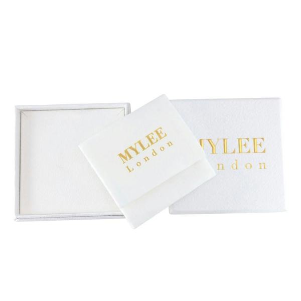 Mylee London Sterling Silver Sculpted Heart Necklace