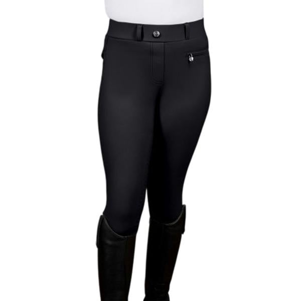 Coldstream Girls NG Carham Sparkle Horse Riding Tights - Black - 