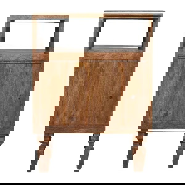 Artisan Furniture Solid Wood Arno Bedside in Golden Teak