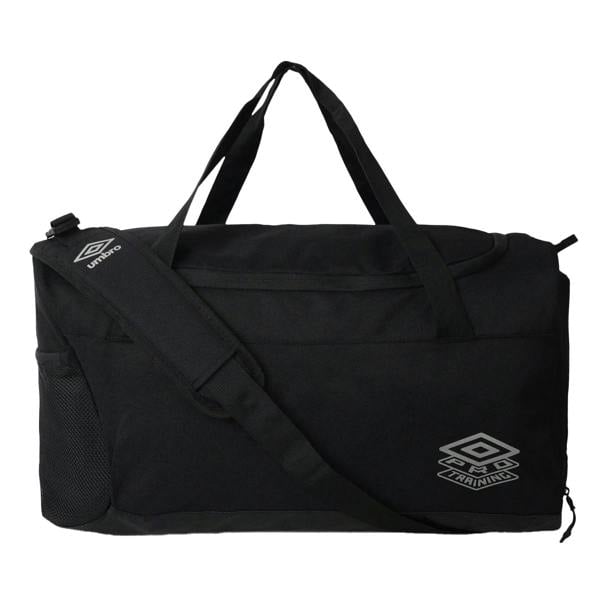 Umbro Pro Training Elite Duffle Bag - Black/Silver