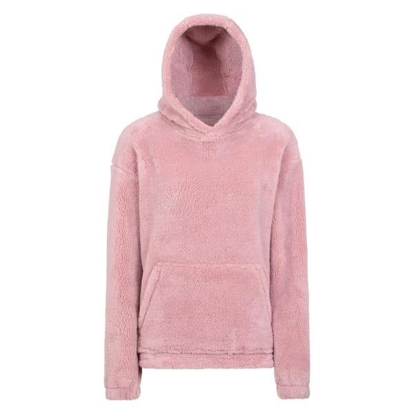 Mountain Warehouse Womens/Ladies Teddy Fleece Hoodie - Pink - 