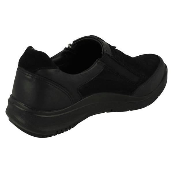 Padders Ladies Padders Dual Fitting Wedge Heeled Shoes Win