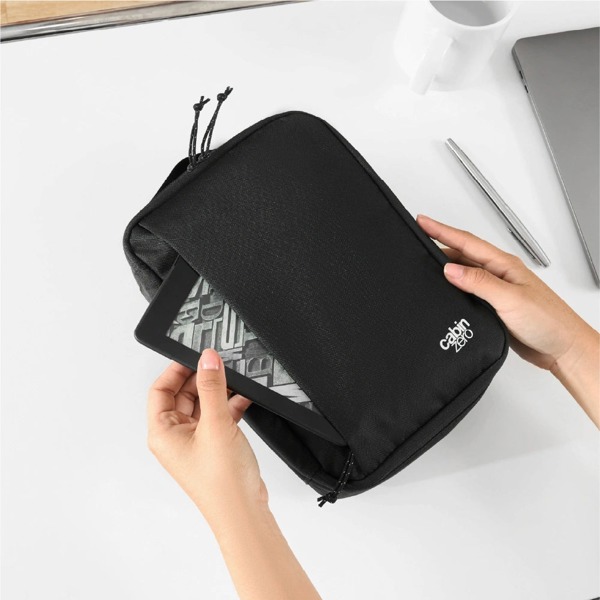 CabinZero Classic Tech Cube, Full Foam Padding and Clamshell Opening