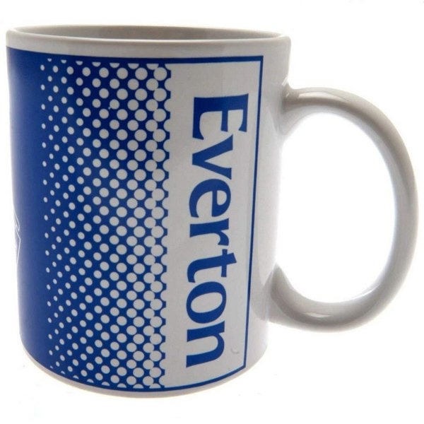 Everton FC Fade Crest Mug - Blue/White