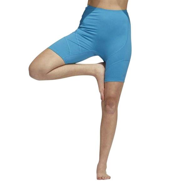 Adidas Womens/Ladies Fitness Shorts - Blue - 
