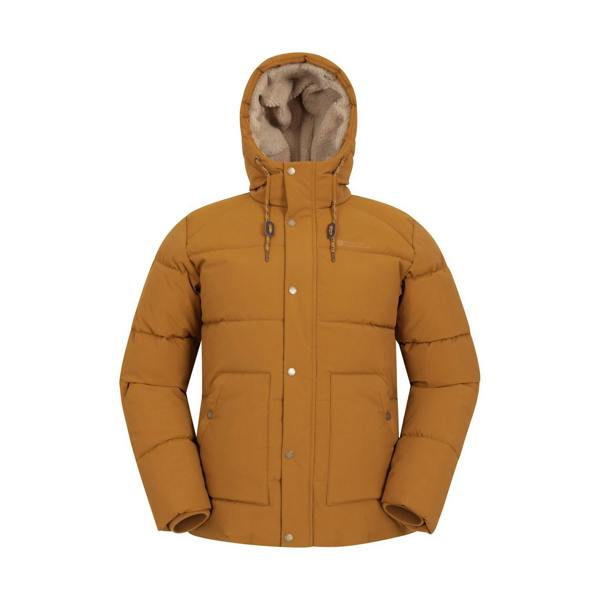 Mountain Warehouse Mens Manta Padded Jacket - Orange - 