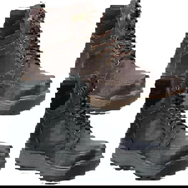 Hush Puppies Grover Mens Leather Smart Casual Chukka Ankle Boots