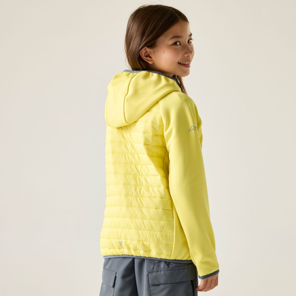 Regatta Kids Andreson Hybrid Padded Jacket - Canary Yellow