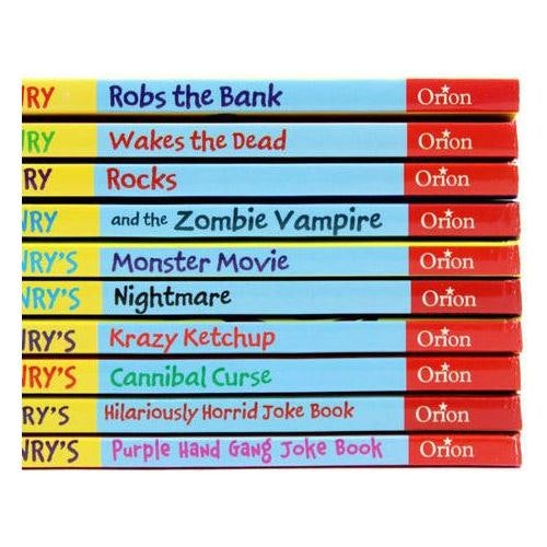 Horrid Henry's Totally Terrible Collection 10 Books Set 32 Utterly Wicked Stories & 2 Joke Books