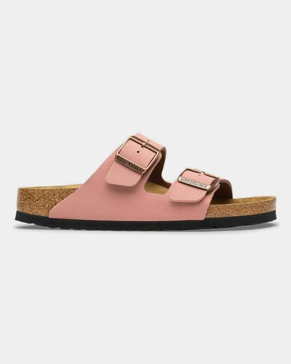 Birkenstock Arizona Birkibuc Womens Sandals - Pink Clay