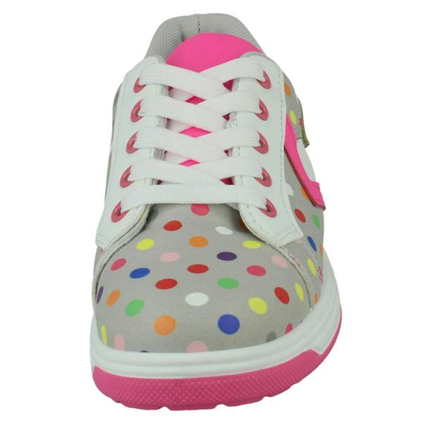 Spot On Girls Spot On Polka Dot Trainers H2651