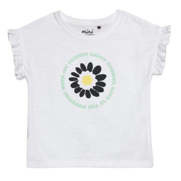 Mini Cuddles Baby Girls 3pk Floral Printed Knit Tops, Multicolour