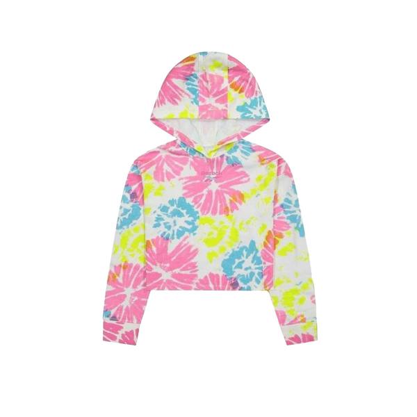 Reebok Girls Hoodie And Shorts Set - Carmine Rose - 