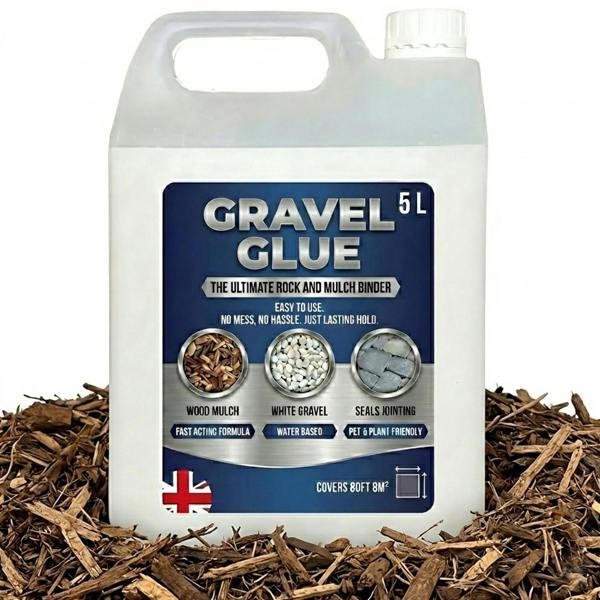 Ultimate Gravel Binder Glue Easy To Use Rock, Stone & Mulch Adhesive 