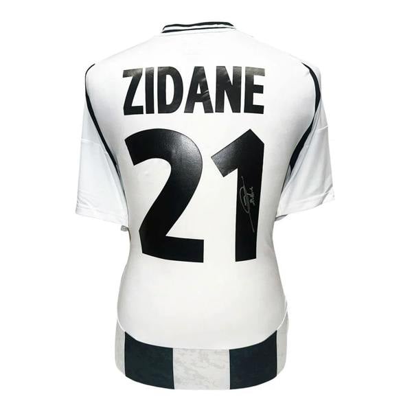 Unbranded Zinedine Zidane signed Juventus shirt — Unframed