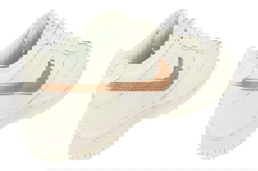 Nike Dunk Low GS Trainers Dh9765  DH9765 - White Metallic Red Bronze 100 - Photo 2