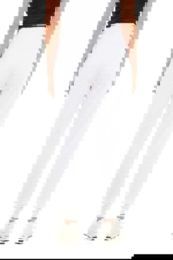 Smart Living Basic Womens Cuffed Hem Jogger - White