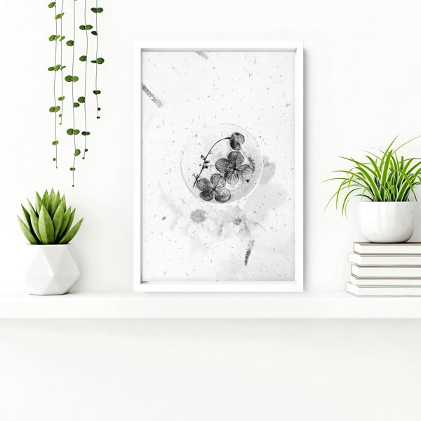 Modern bathroom wall decor ideas | Set of 3 wall art prints