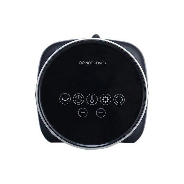 Intellectual Black Electric PTC Ceramic Heater with Remote Control Freestanding Patio Heaters Living and Home
