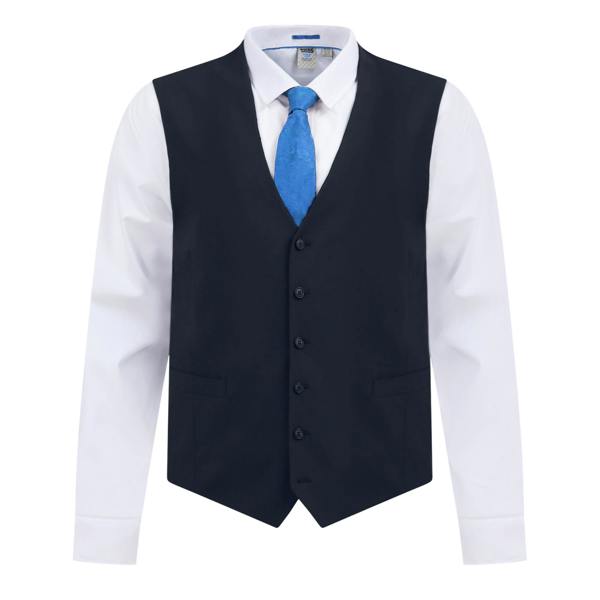 Duke Mens D555 Ted 4 Way Stretch Suit Jacket - Navy - 