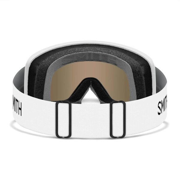 Smith Ski Goggles Transfer 1DG C1 White Red Solx Mirror Antifog