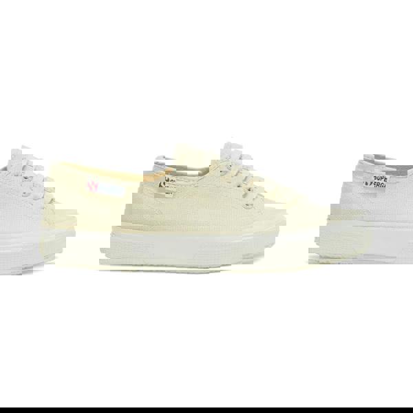 Superga Womens/Ladies 2725 Trainers - Beige Light Eggshell/Avorio Nude - 