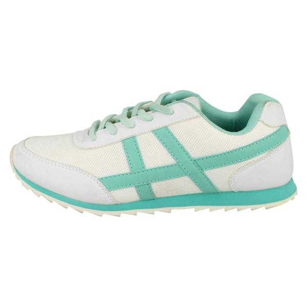 Spot On Ladies Spot On Flat Casual Lace Up Trainers