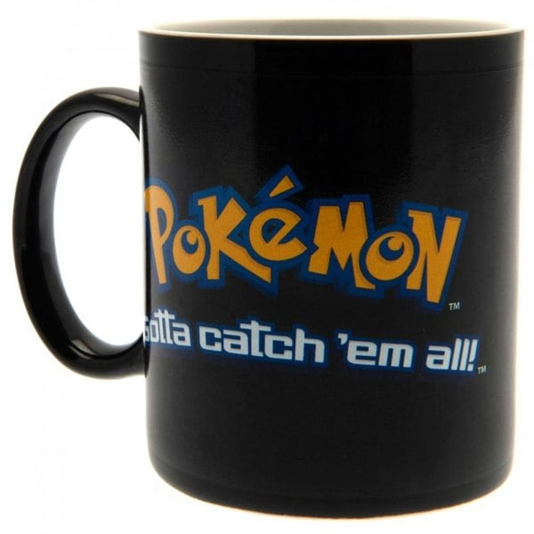 Pokemon Heat Changing Mug - Black