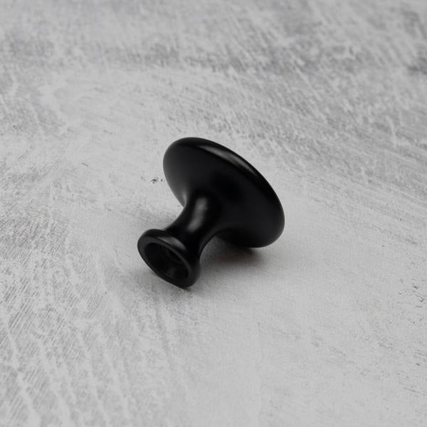 Handle & Home 30mm Matt Black Knob