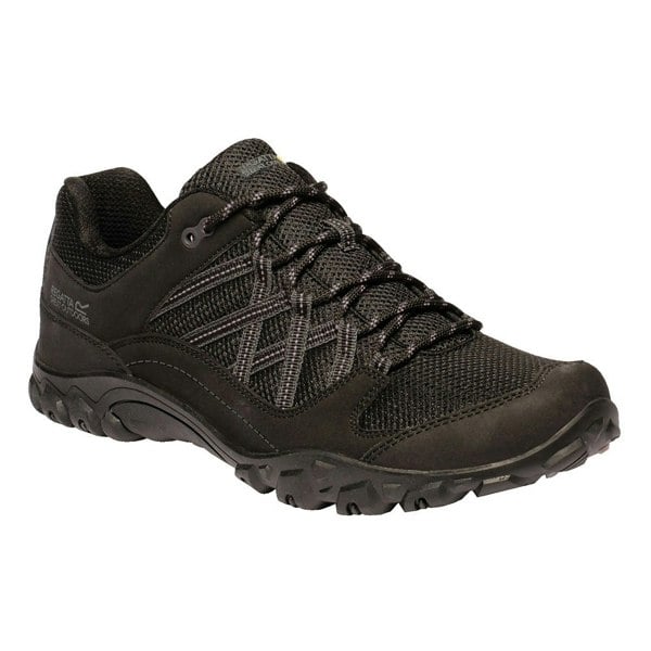 Regatta Men's Edgepoint III Low Rise Hiking Shoes - Black/Granite