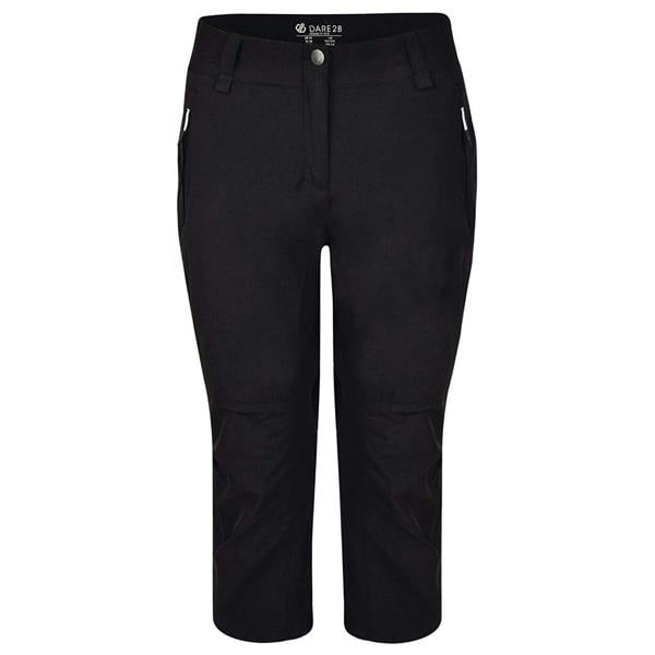 Dare 2B Womens/Ladies Melodic II 3/4 Walking Trousers - Black