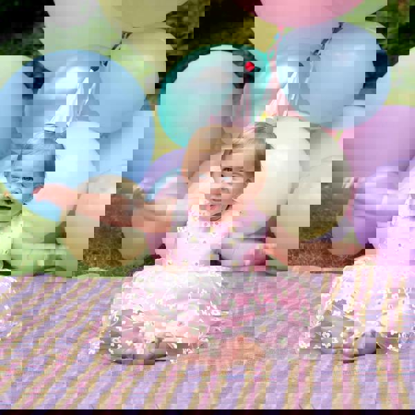 Rachel Riley 3D Daisy Tulle Party Dress