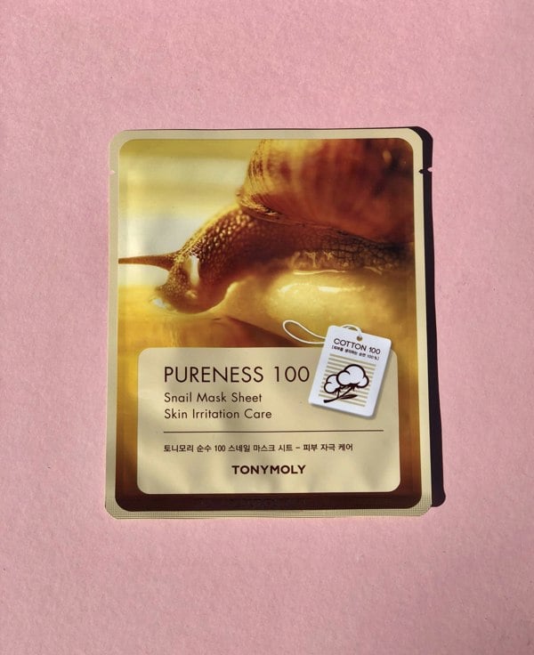 TONYMOLY TONY MOLY Pureness 100 Snail Mask Sheet