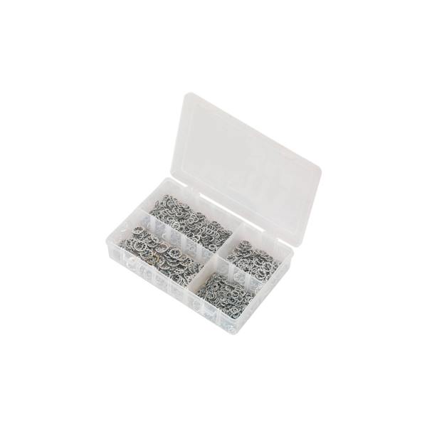 Sealey AB057LW Internal Serrated Lock Washer Assortment M5-M10 1000pc