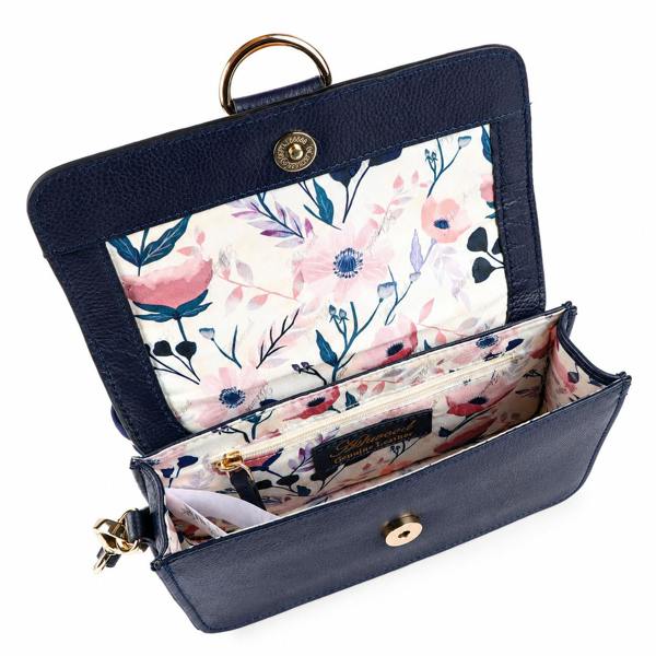 Ashwood 'Amore di Cuoio' Real Leather Small Crossbody Bag: 64297