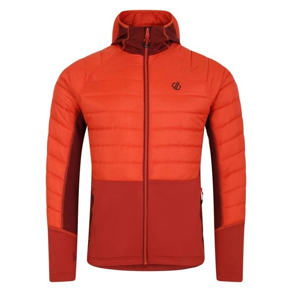 Dare 2B Mens Descending Hybrid Jacket - Cinnamon/Tuscan Red