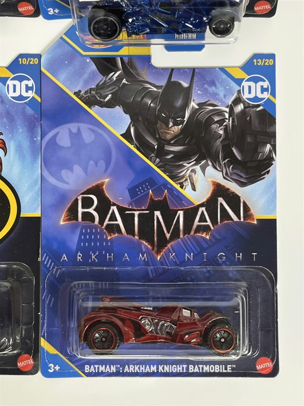 Hot Wheels Batman 4 Car Set 1:64 Scale Hot Wheels HDG89