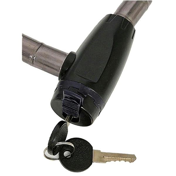 Awe Armoured Steel Bike Cable Lock 800mm x 18mm with Keys