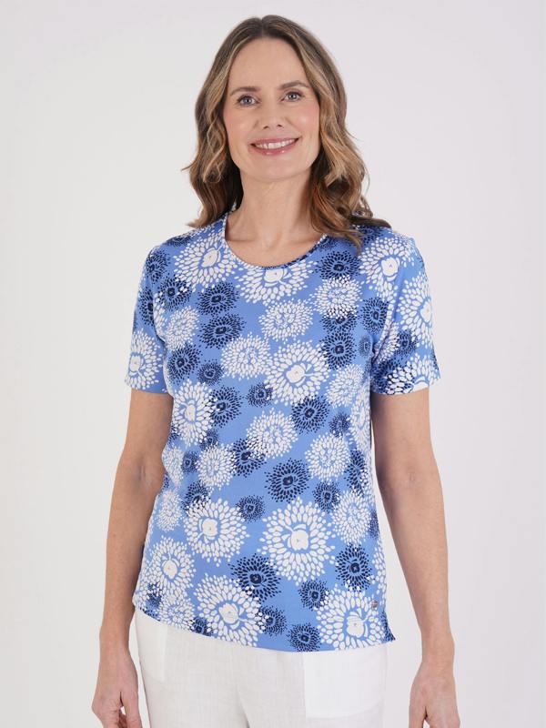 TIGI Batik Rubber Print Top
