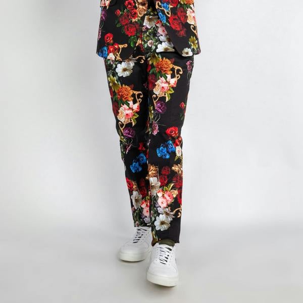 PRINTED SUIT TROUSERS - Claudio Lugli Shirts