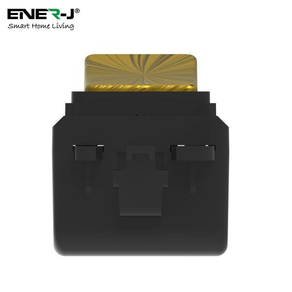 ENER-J Wireless Grid Switch Compatible with Gridpro plate, Antique Brass (Eco Series)