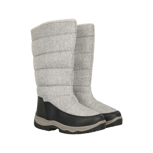 Mountain Warehouse Women's Icey Long Snow Boots - Light Grey