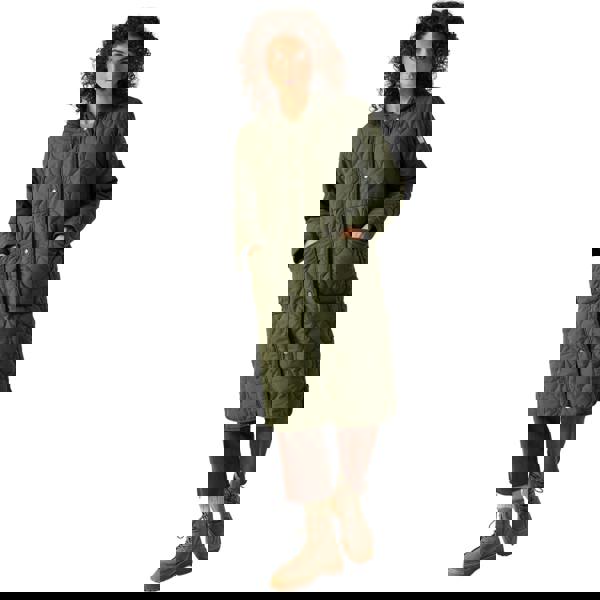 Regatta Womens/Ladies Jaycee II Padded Jacket - Dark Khaki - 