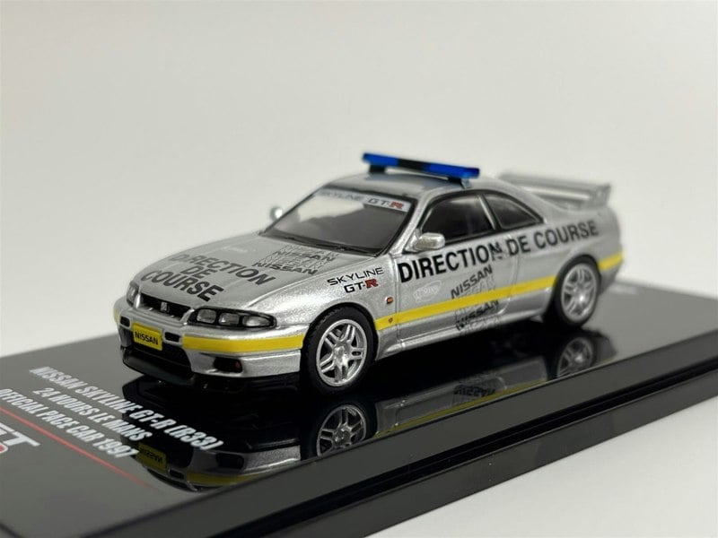 Inno 64 Nissan Skyline GT-R R33 24 Hr Le Mans Pace Car 1997 1:64 Inno IN64R33LMPC