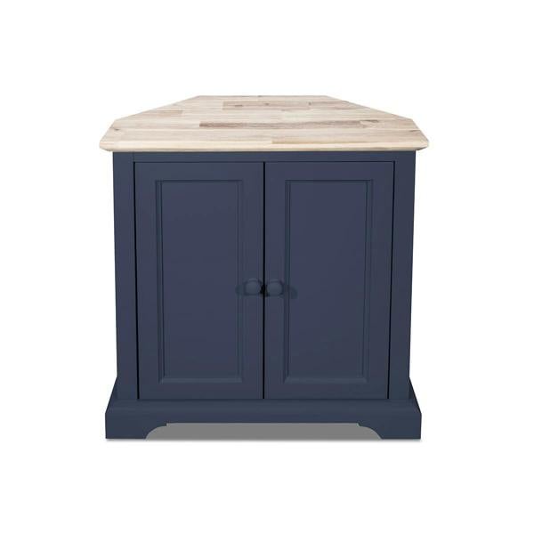Statement Furniture Florence Corner Sideboard with Cupboard and Shelf. Assembled Storage