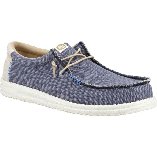 HEYDUDE Wally Coastline Jute Shoe Male - Navy