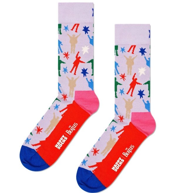Happy Socks - 3 - Pack The Beatles Socks Gift Box, Blues - Boxers - and - Briefs.net