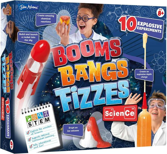 Action Science Booms, Bangs, Fizzes Science Kit